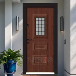 Входна врата Outdoor D-140 Венге със стъклопакет