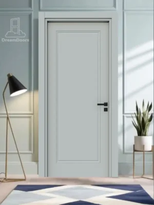 Светло сива интериорна врата