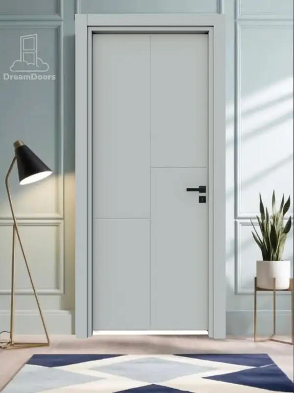 сива интериорна врата