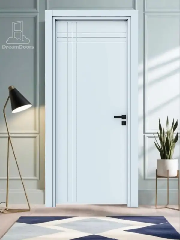 Бяла интериорна врата